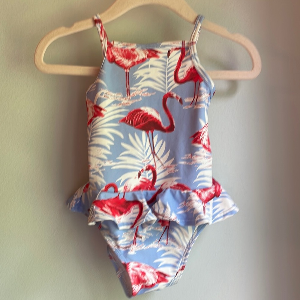 Trotters London swimsuit. 6-12 months.